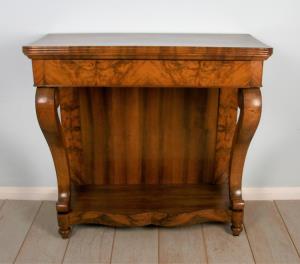 A Fine 19th Century French Walnut Console Table